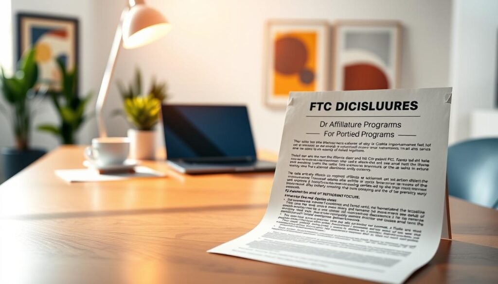 FTC disclosure for affiliate programs FTC disclosure for affiliate programs