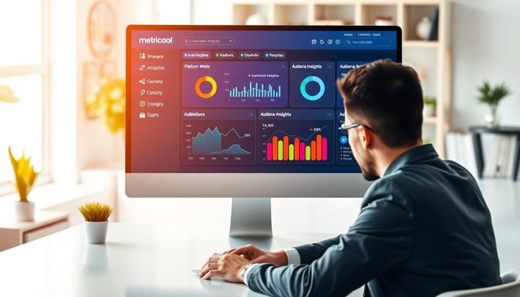Metricool analytics dashboard